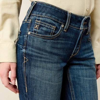 Ariat Mid Rise Fiona Boot Cut Jeans