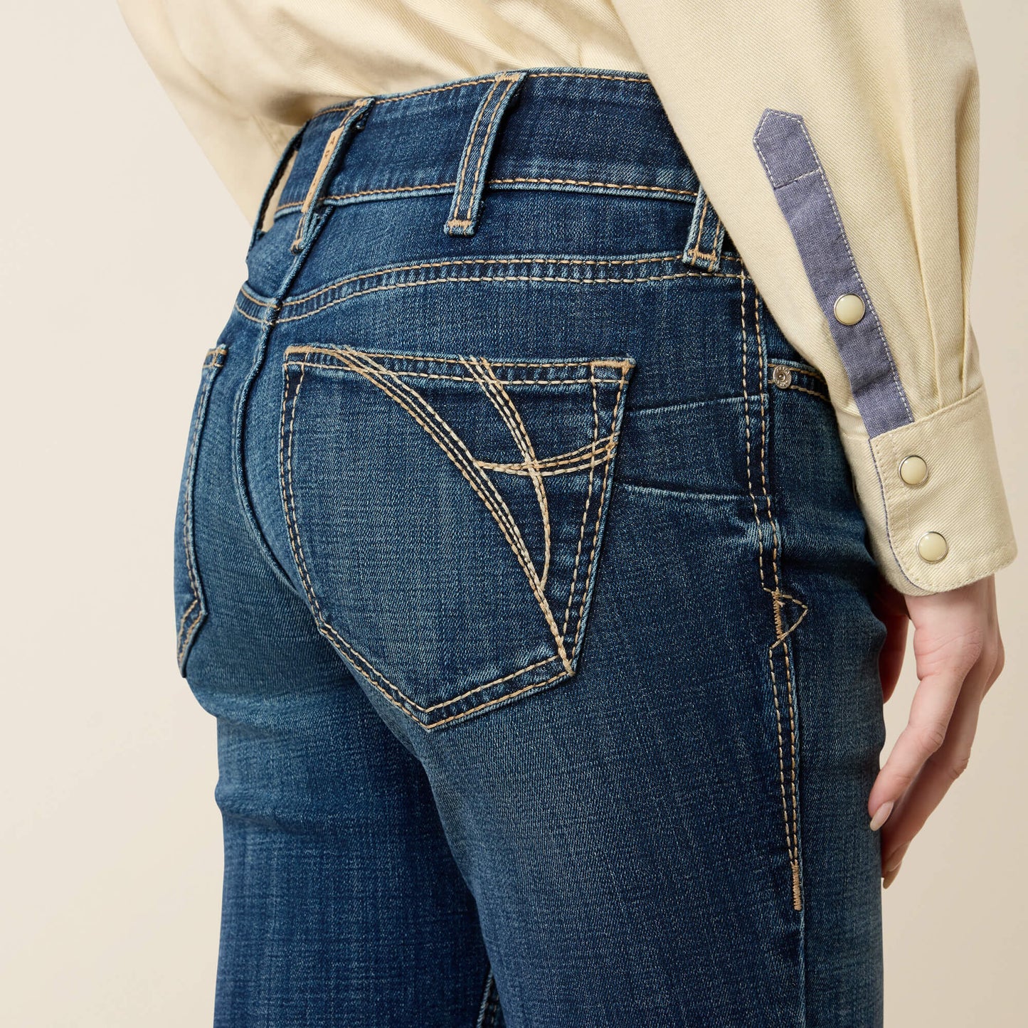Ariat Mid Rise Fiona Boot Cut Jeans