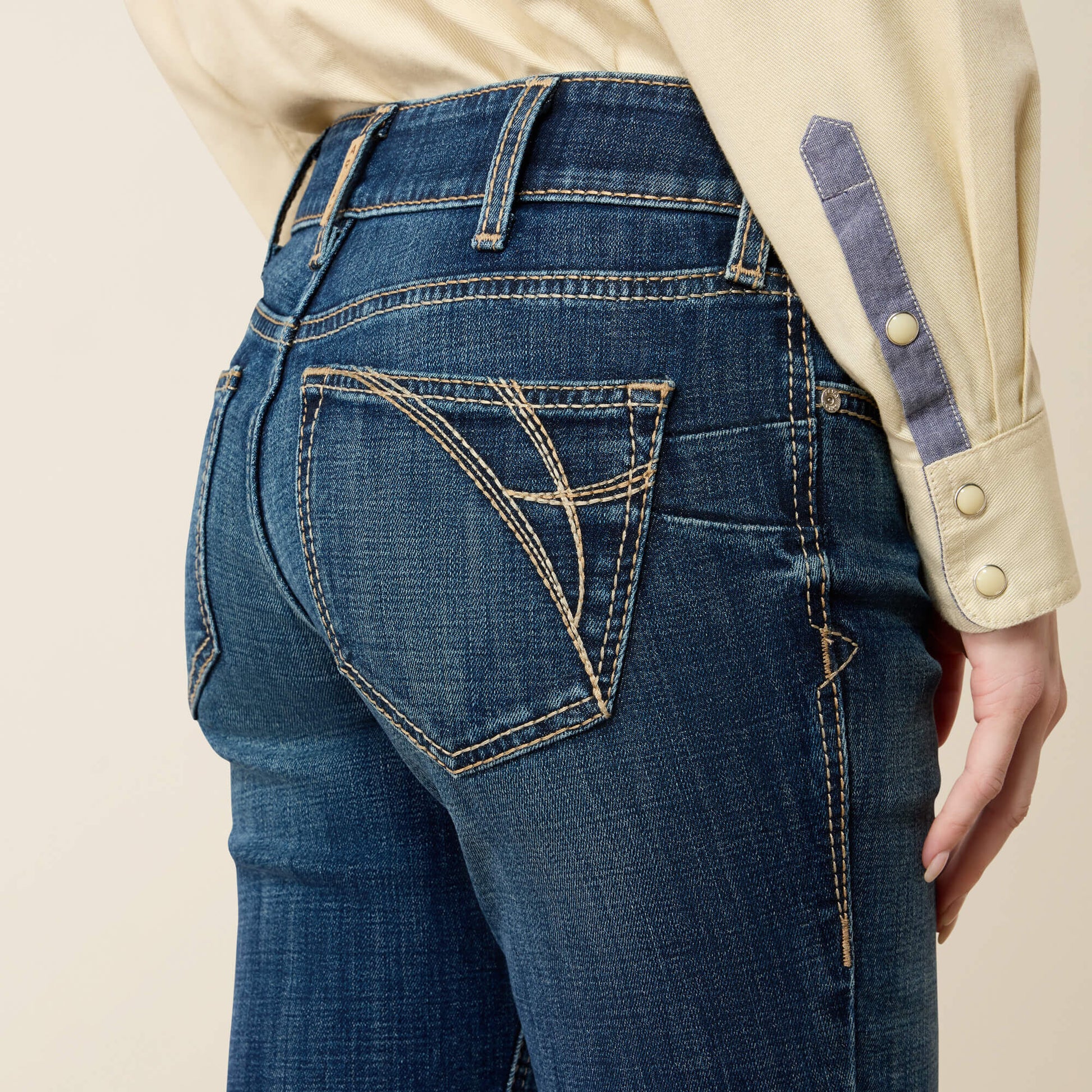 Ariat Mid Rise Fiona Boot Cut Jeans