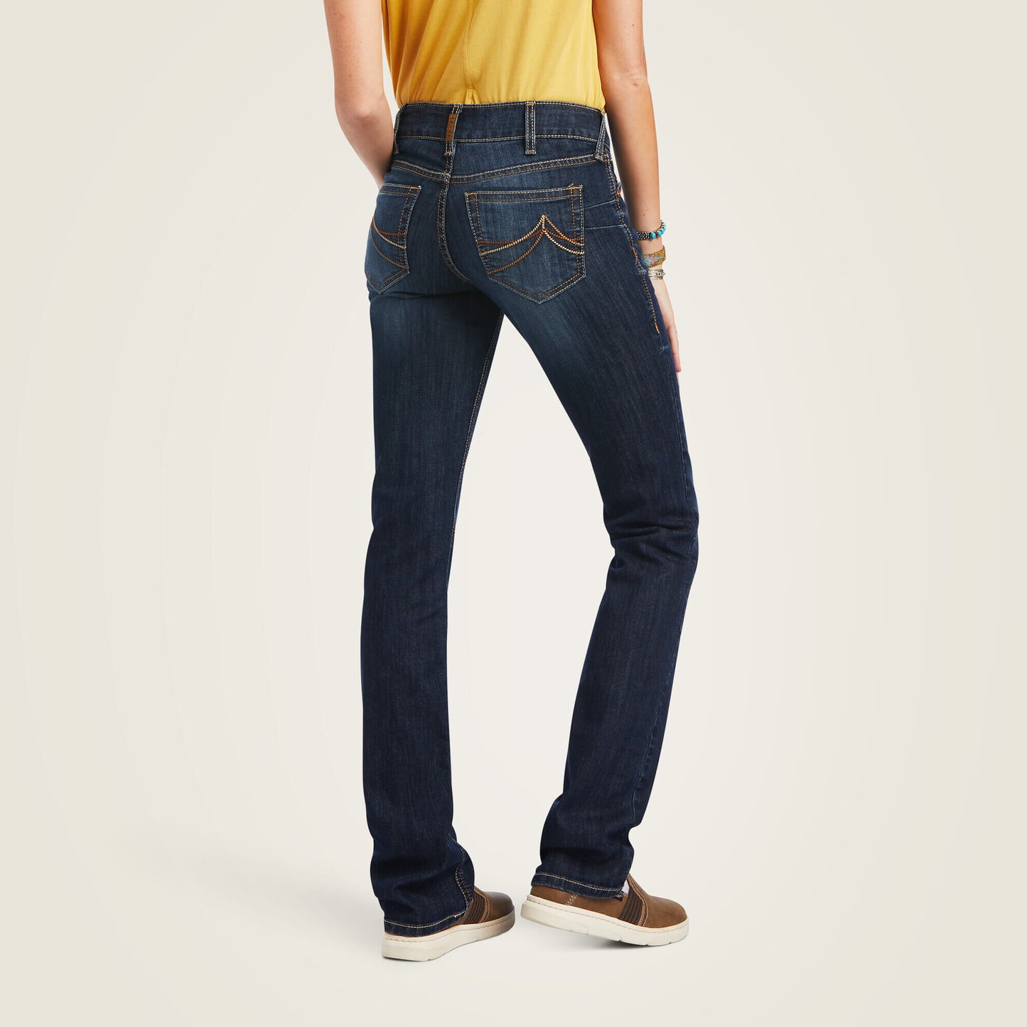 Ariat Mid Rise Octavia Straight Leg Jeans
