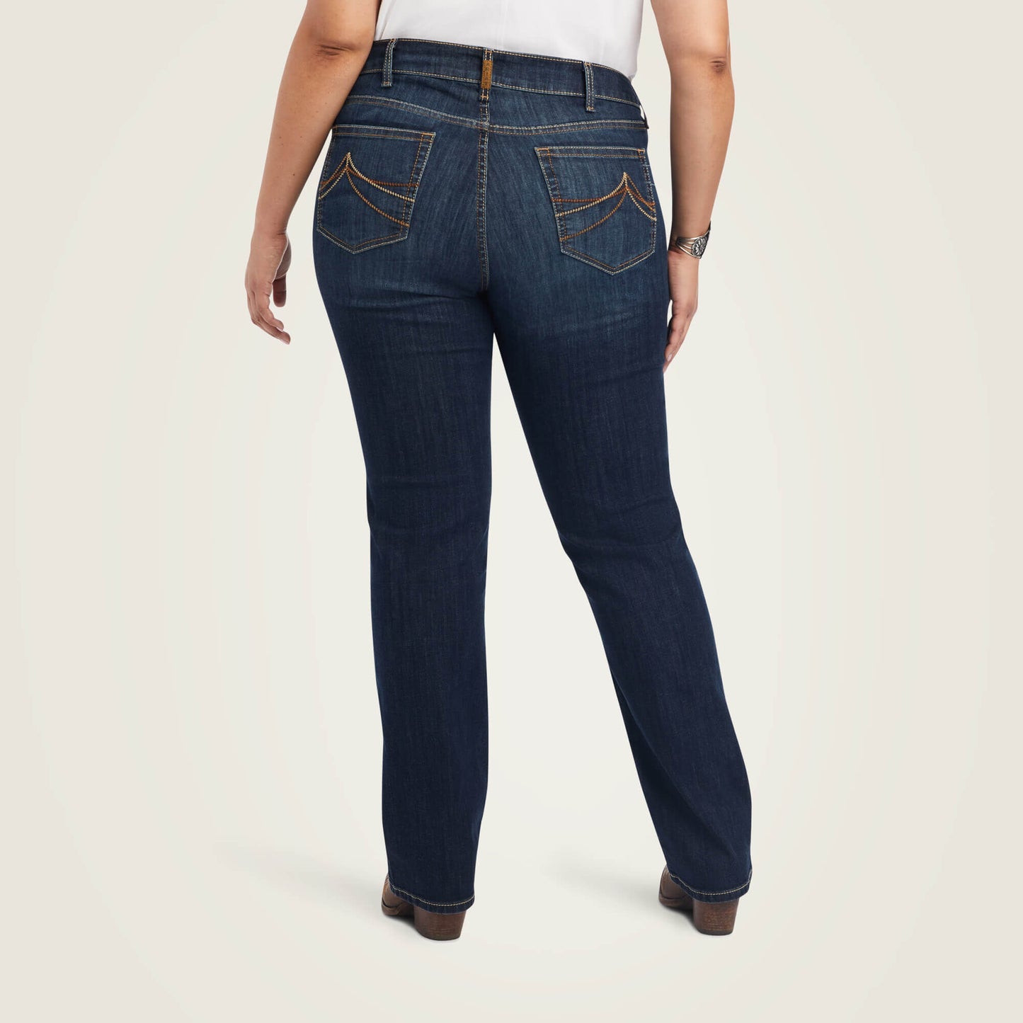 Ariat Mid Rise Octavia Straight Leg Jeans