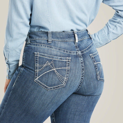 Ariat Arrow Fit Mid Rise Gianna Straight Leg Jeans