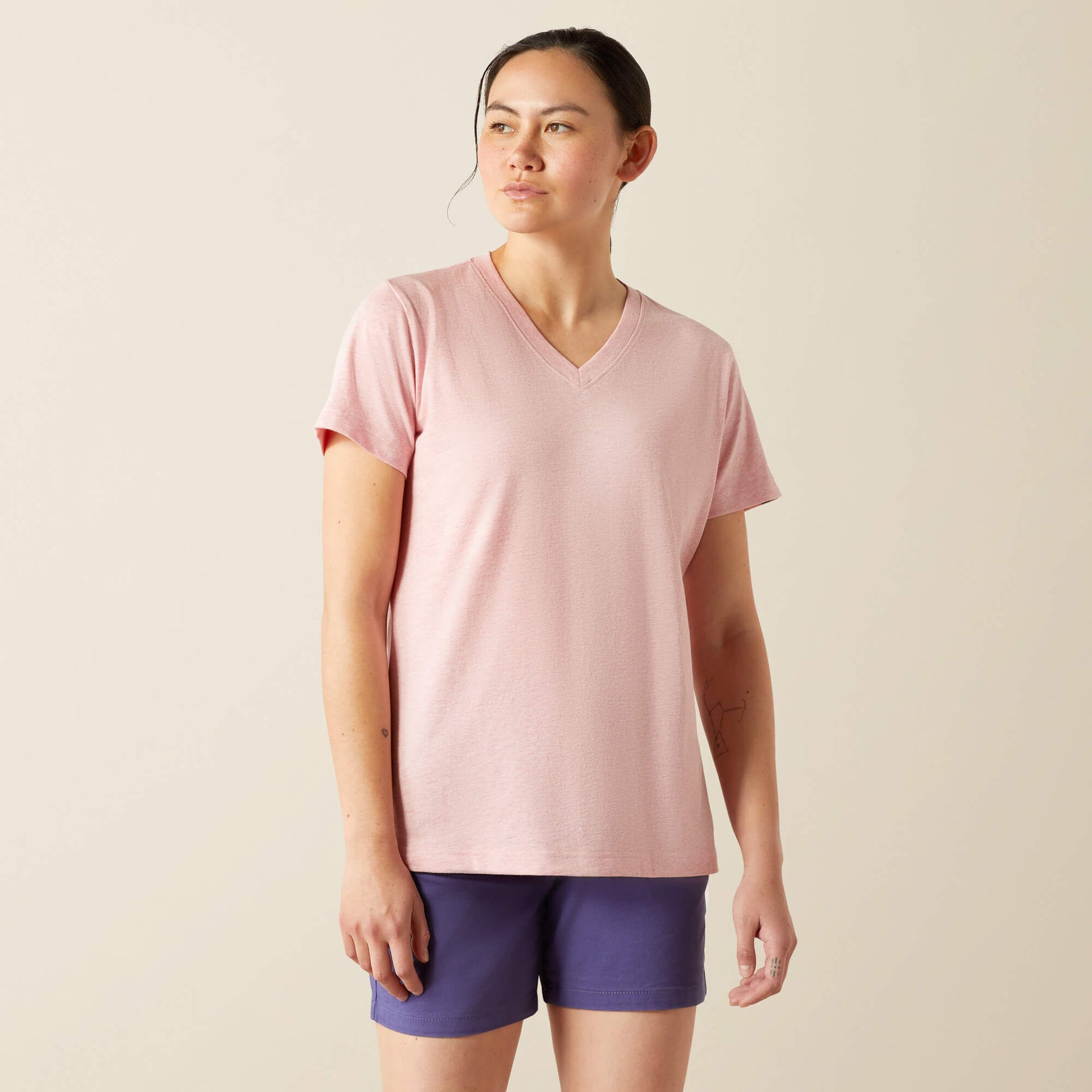 Ariat Rebar Cotton Strong Standard V-Neck T-Shirt