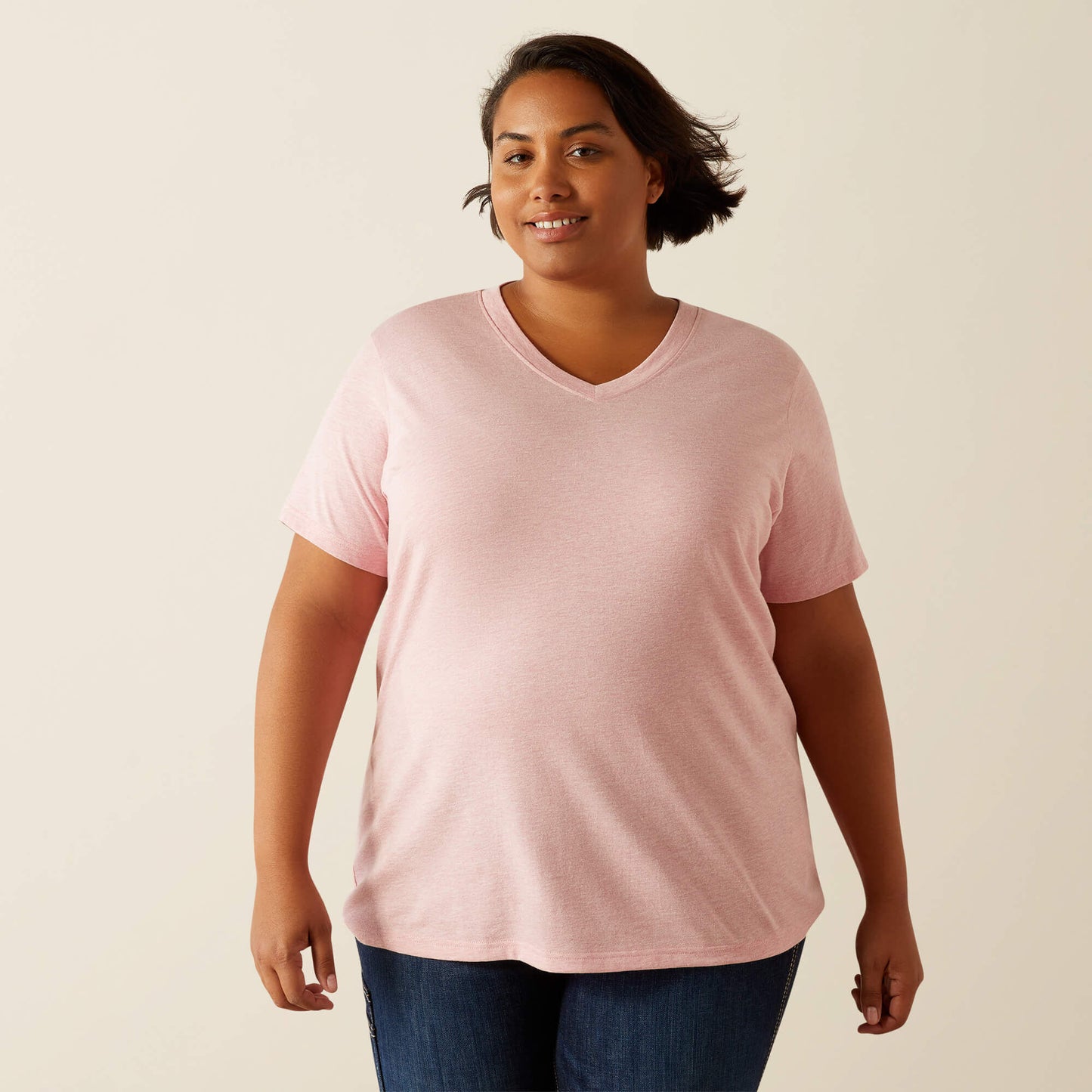 Ariat Rebar Cotton Strong Standard V-Neck T-Shirt