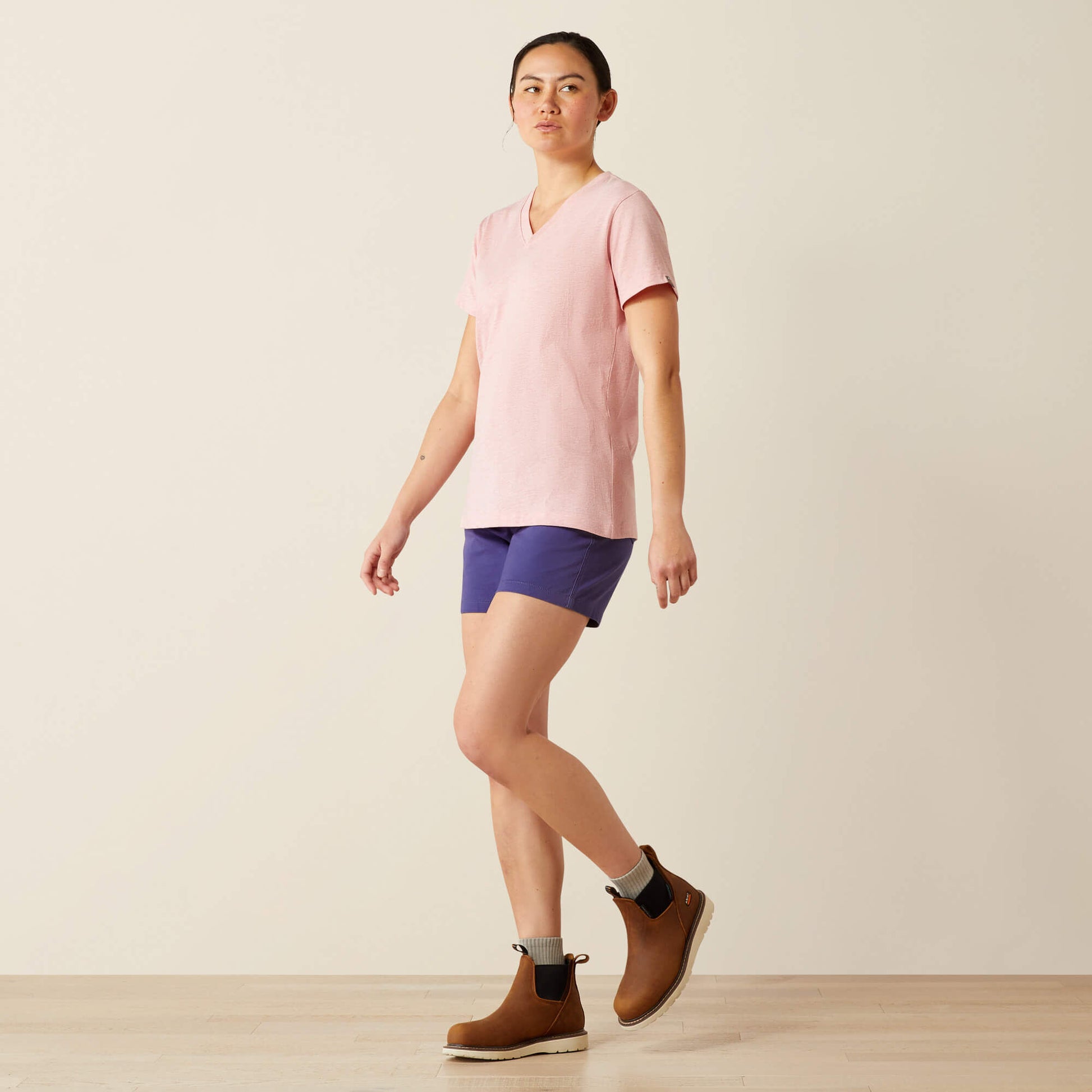 Ariat Rebar Cotton Strong Standard V-Neck T-Shirt