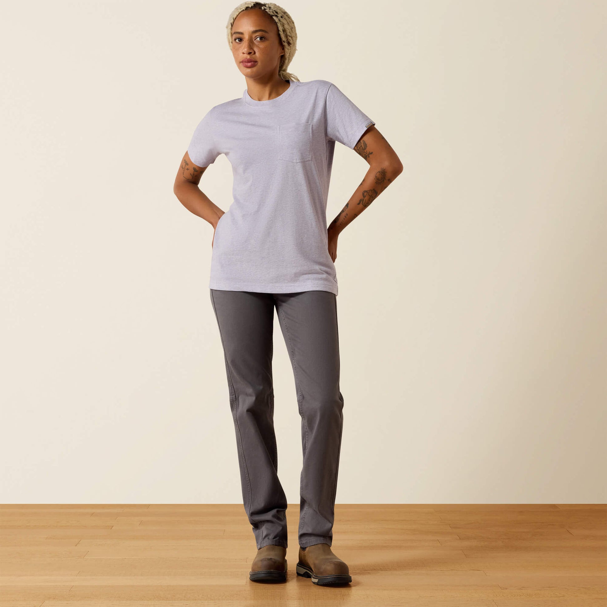 Ariat Rebar Cotton Strong Space Dyed T-Shirt