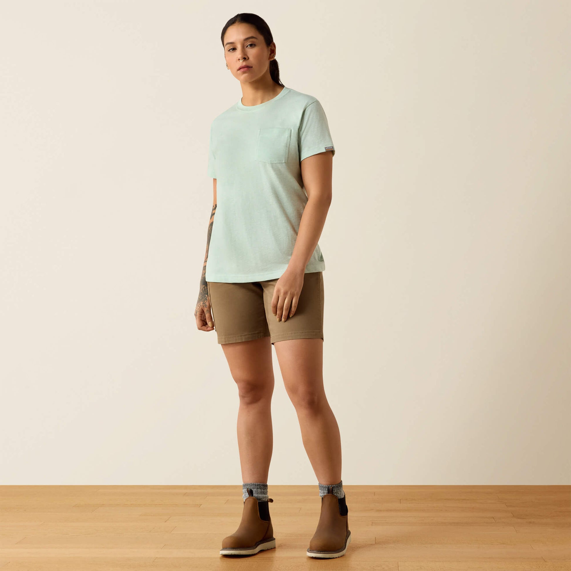 Ariat Rebar Cotton Strong Space Dyed T-Shirt