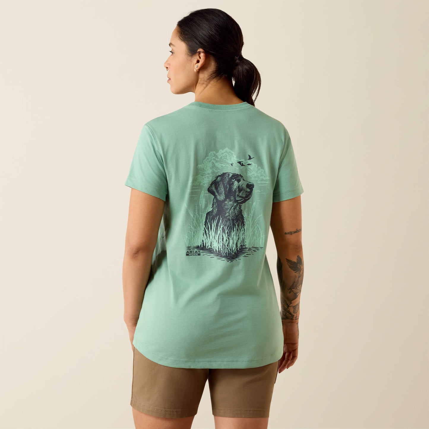 Ariat Rebar Workman Field Dog Classic Fit T-Shirt