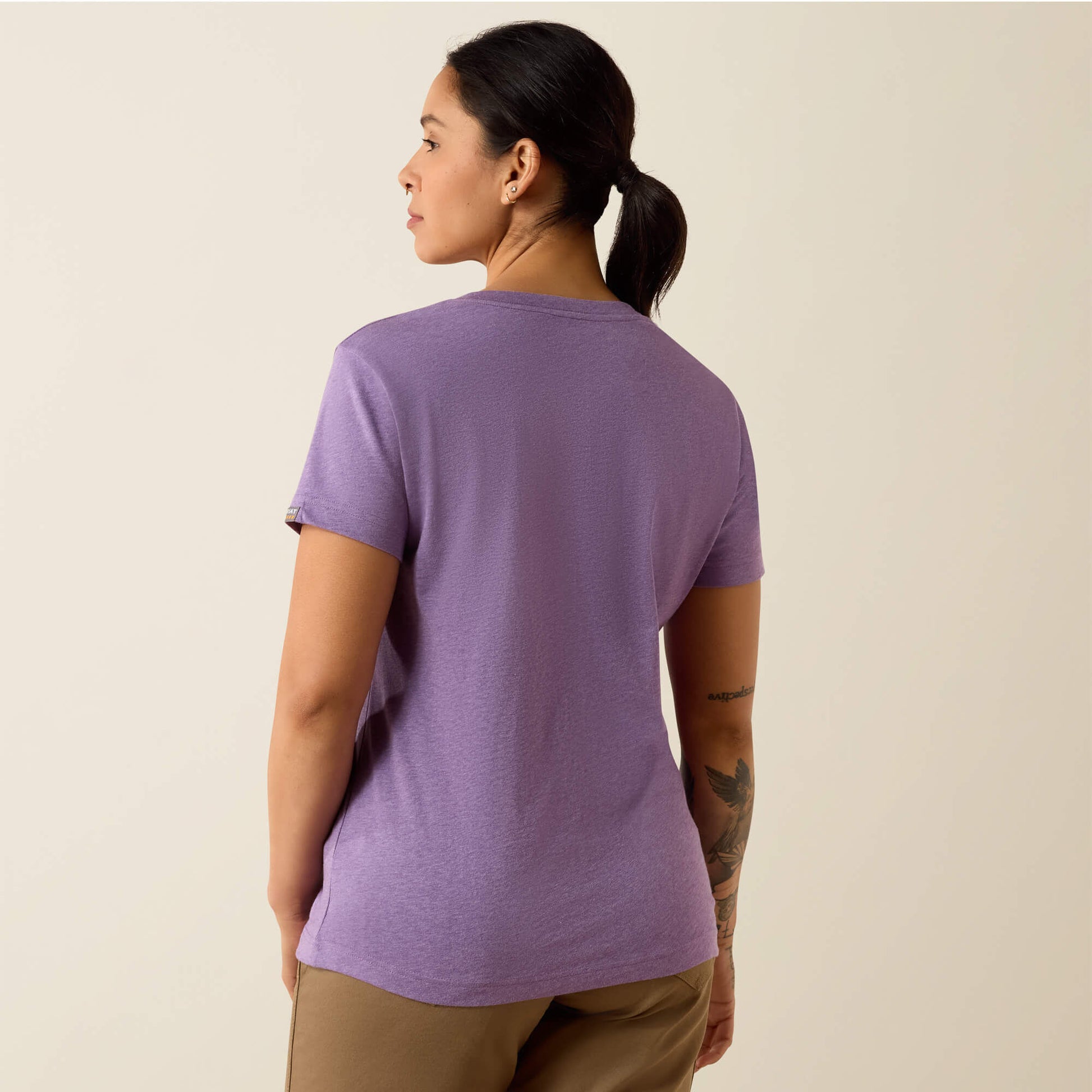 Ariat Rebar Cotton Strong Standard V-Neck T-Shirt