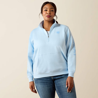Ariat Foundation Logo 1/2 Zip Sweatshirt