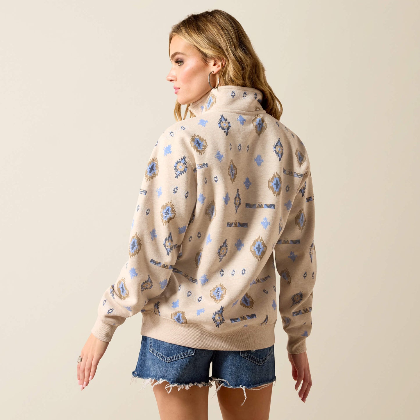 Ariat Sapphire 1/2 Zip Sweatshirt