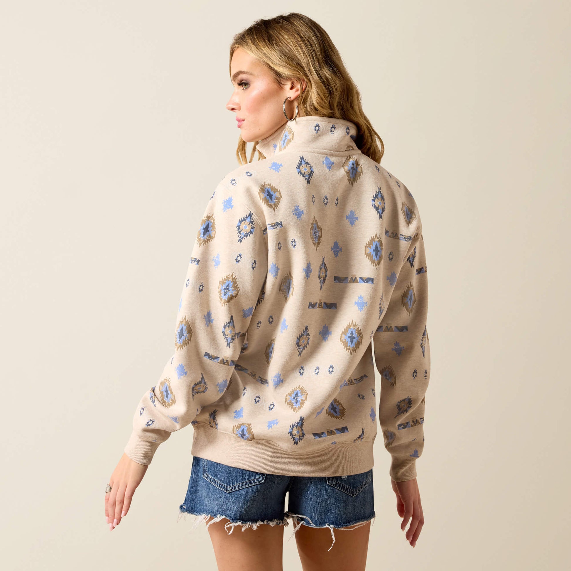 Ariat Sapphire 1/2 Zip Sweatshirt