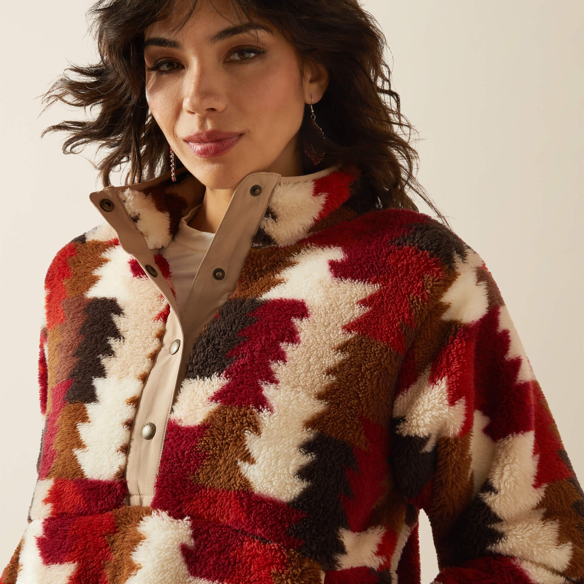Ariat Berber Snap Front Sweatshirt