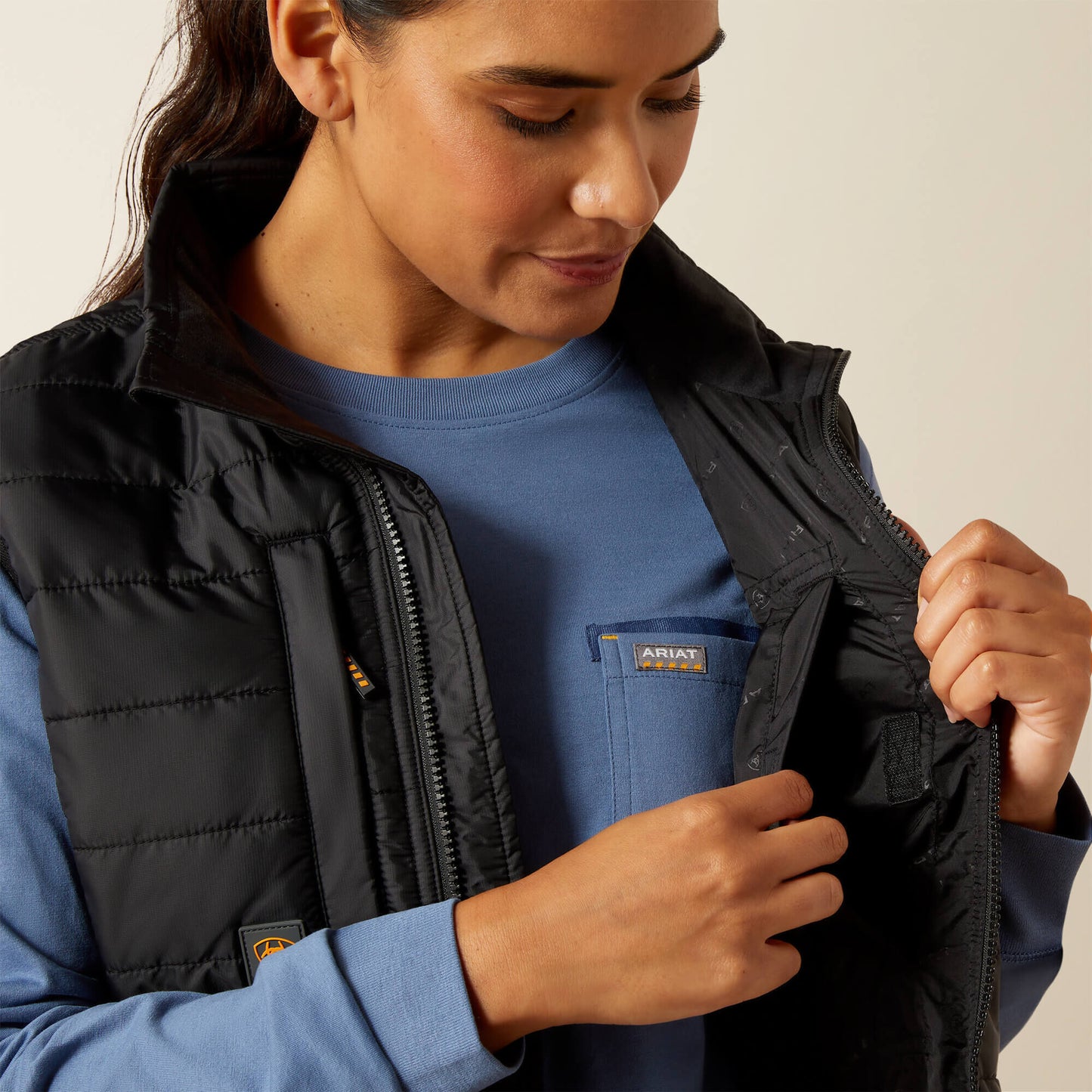 Ariat Rebar Cordura Ripstop Lightweight Insulated Vest