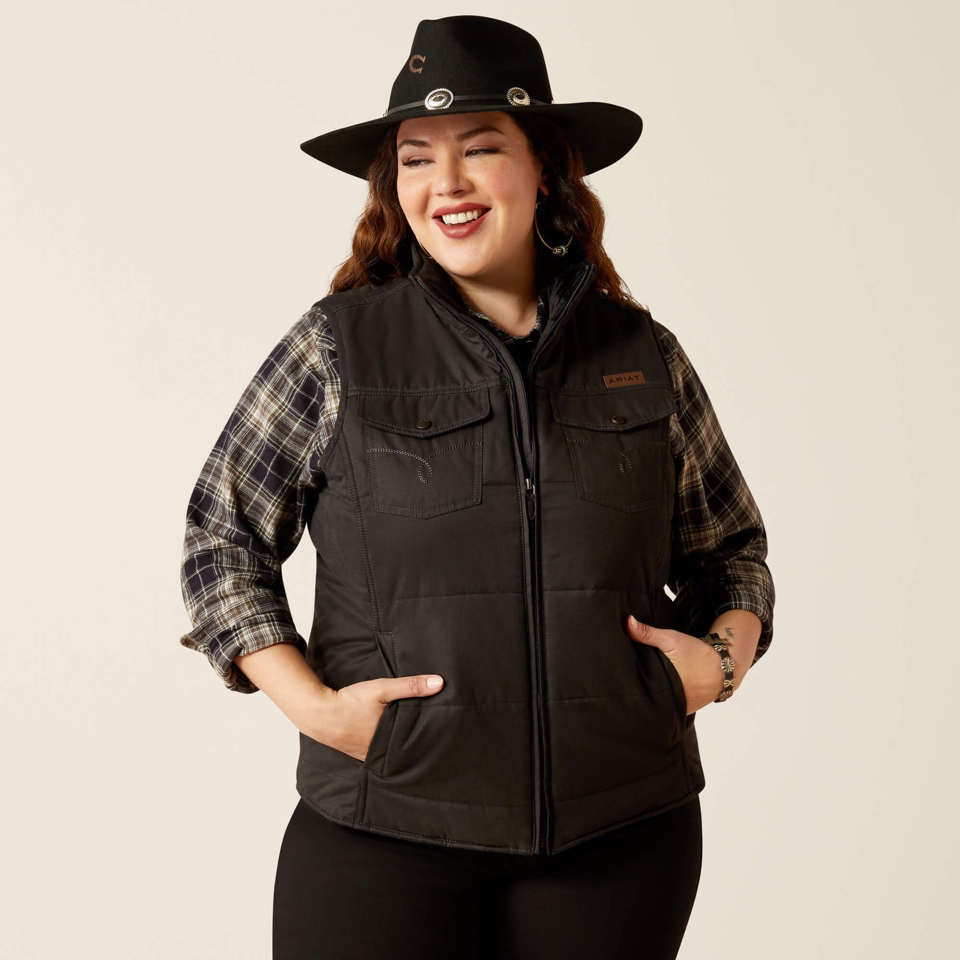 Ariat Grizzly Quilted Vest
