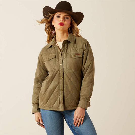 Ariat Grizzly Quilted Barn Jacket