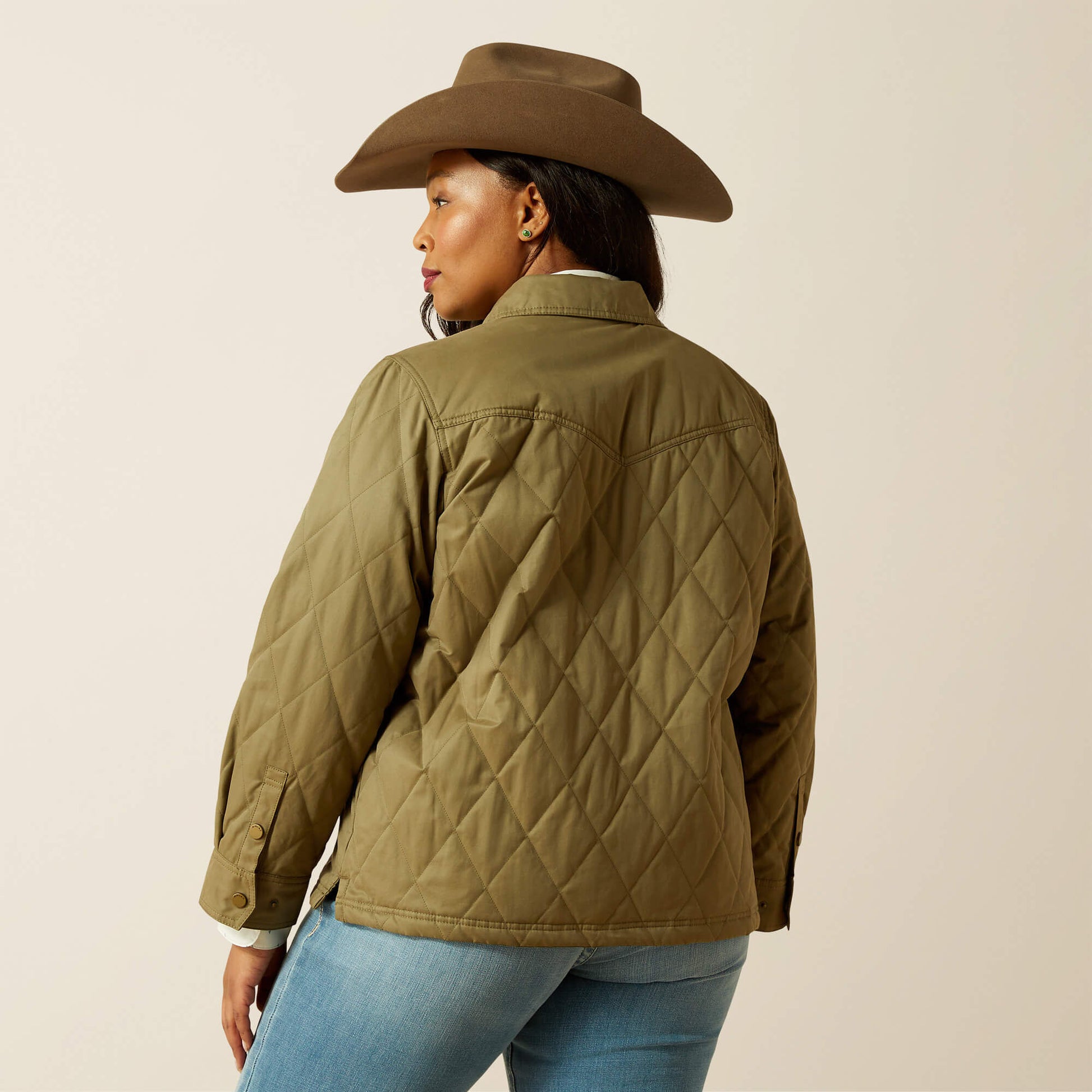 Ariat Grizzly Quilted Barn Jacket