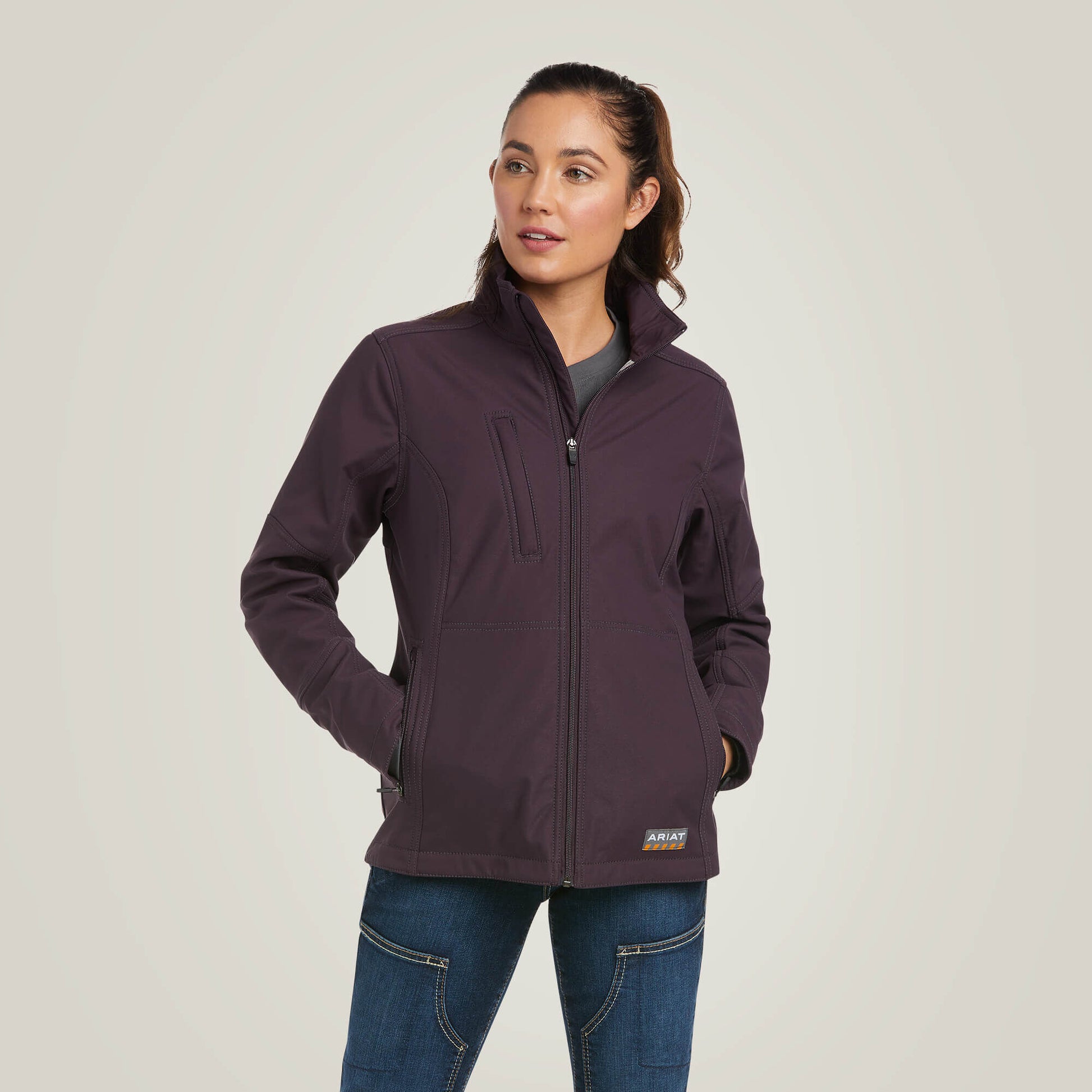 Ariat Rebar Stretch Canvas Softshell Jacket