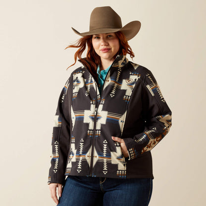 Ariat Ariat Logo Softshell Print Jacket
