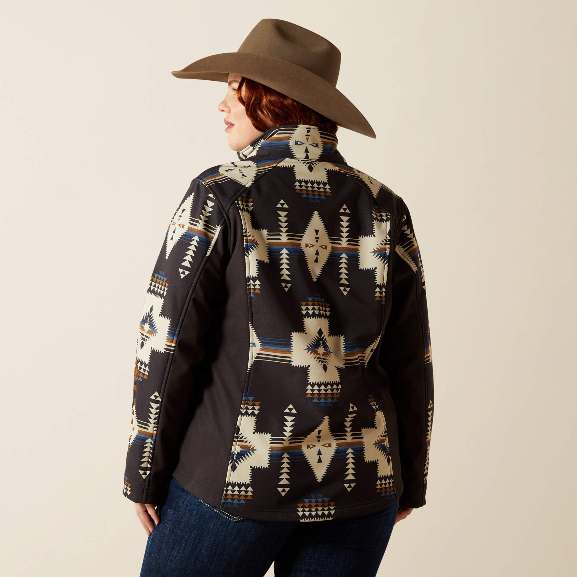 Ariat Ariat Logo Softshell Print Jacket