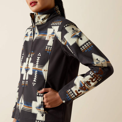 Ariat Ariat Logo Softshell Print Jacket