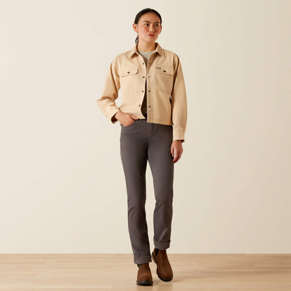 Ariat Rebar Cropped Woven Shirt Jacket