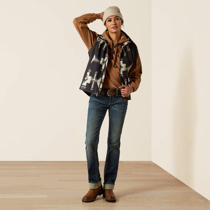 Ariat Ariat Logo Softshell Print Vest