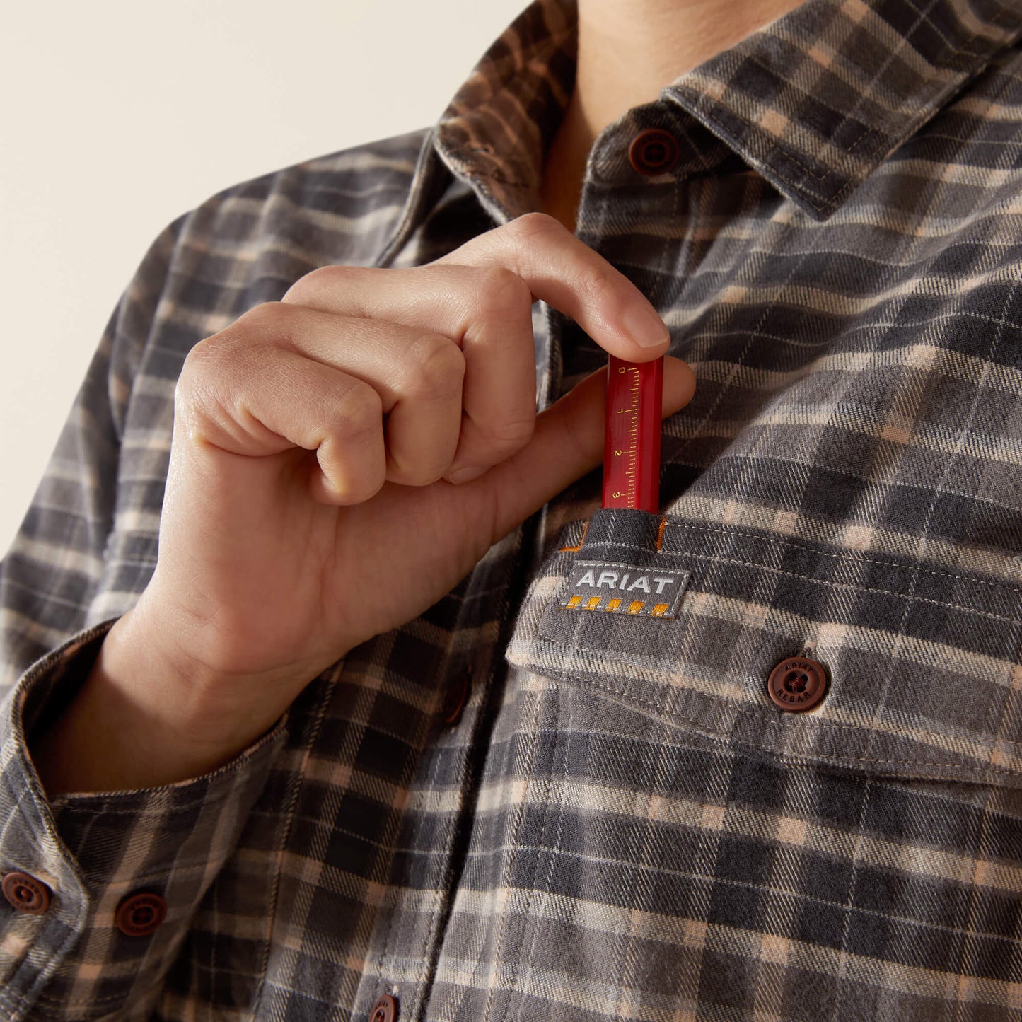 Ariat Rebar Flannel DuraStretch Work Shirt