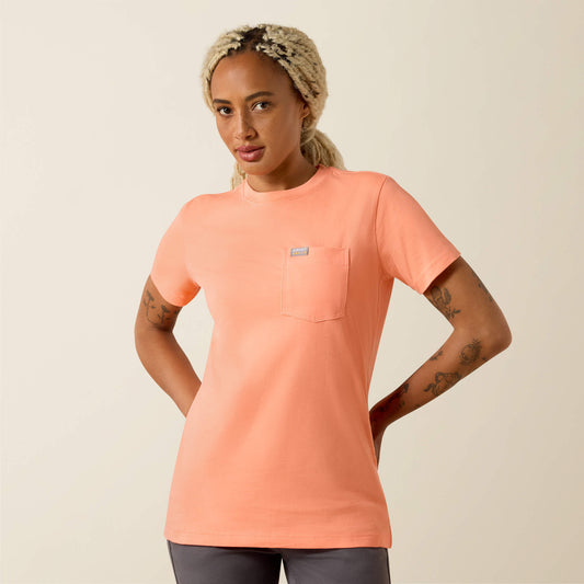Ariat Rebar Cotton Strong Anvil Logo T-Shirt