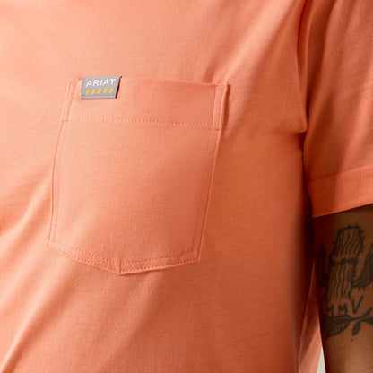 Ariat Rebar Cotton Strong Anvil Logo T-Shirt