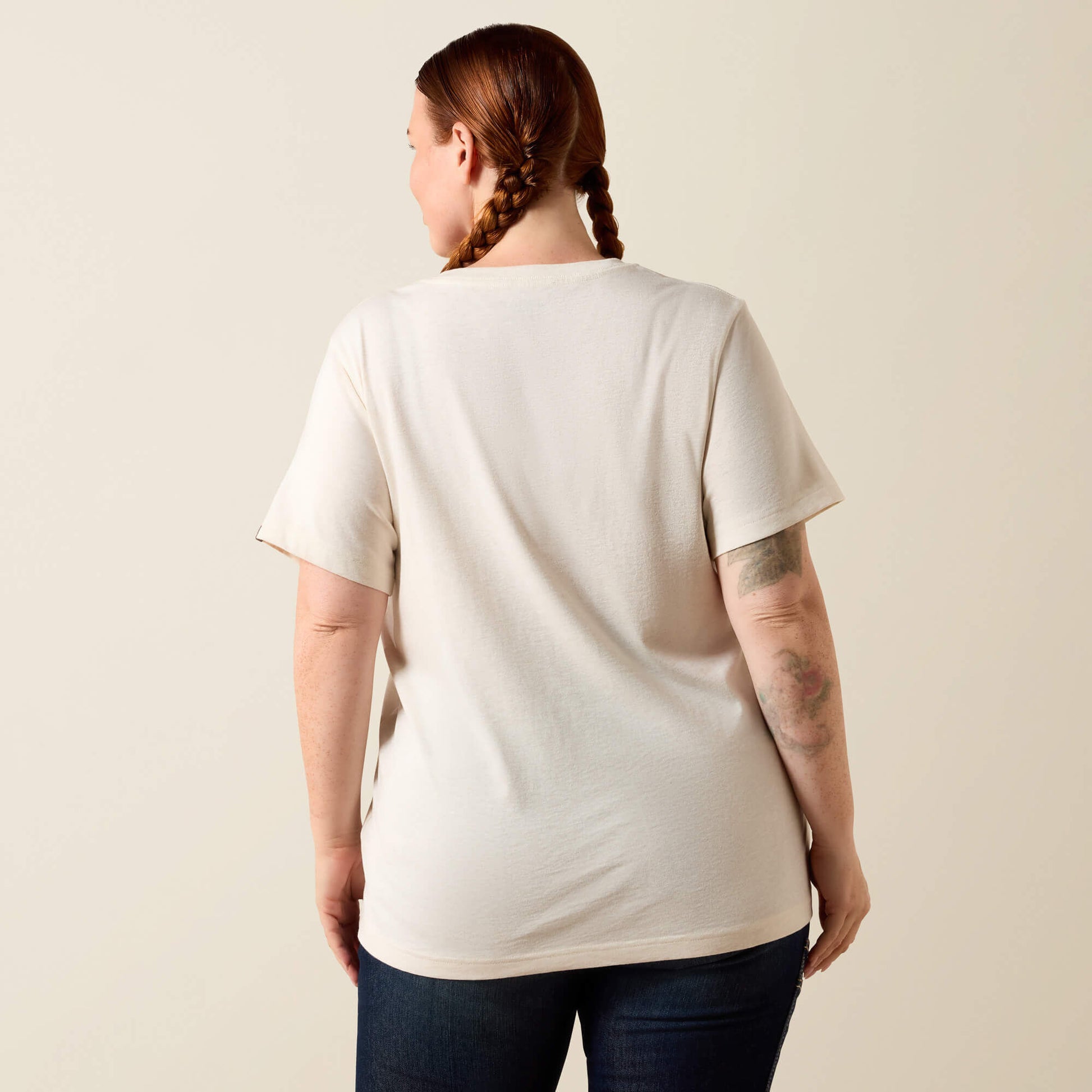 Ariat Rebar Cotton Strong Standard V-Neck T-Shirt