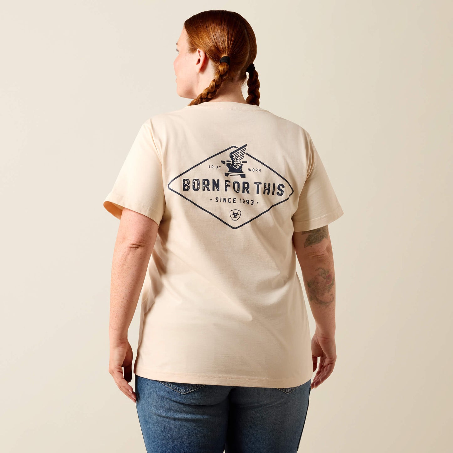 Ariat Rebar Cotton Strong Anvil Logo T-Shirt