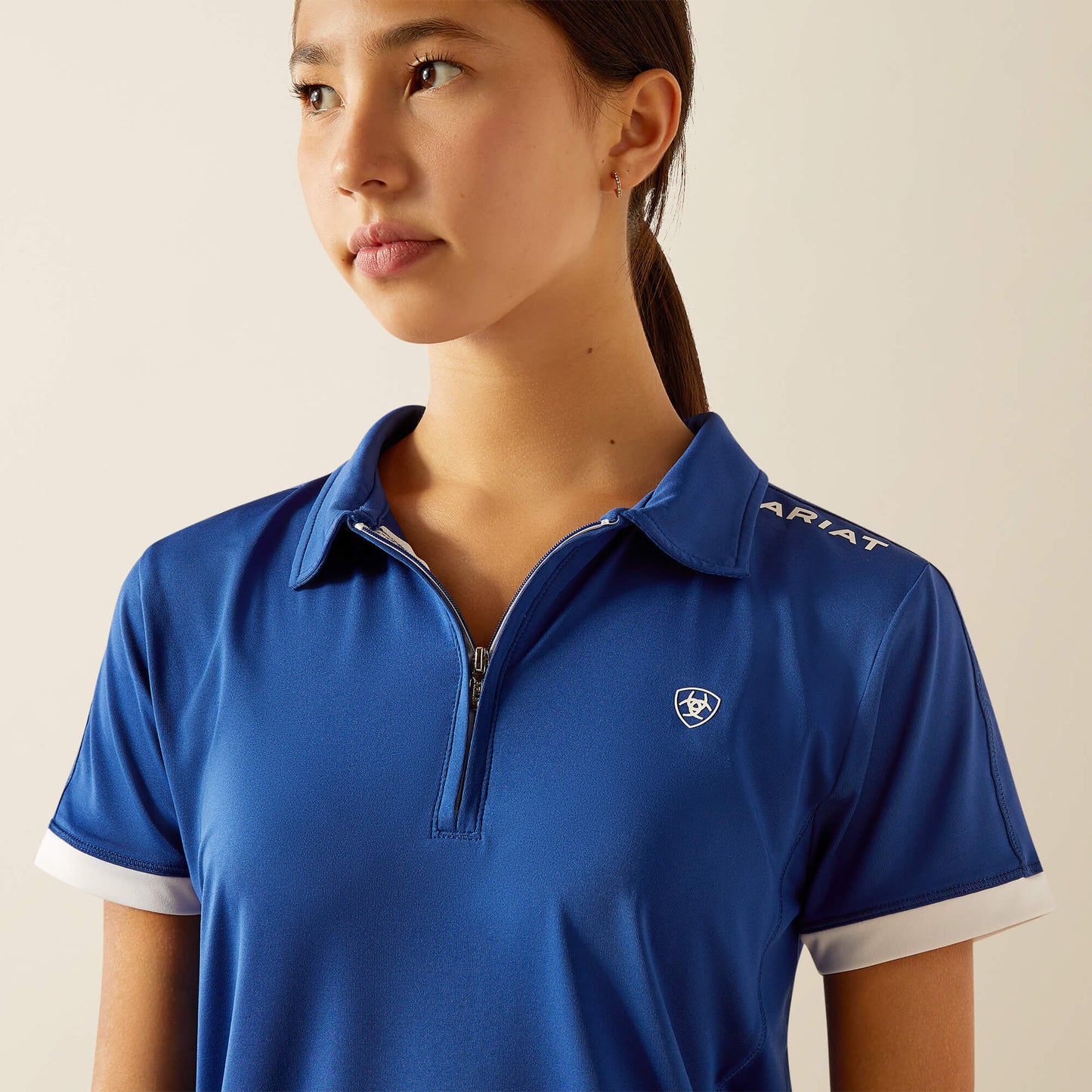 Ariat Bandera Team 1/4 Zip Polo