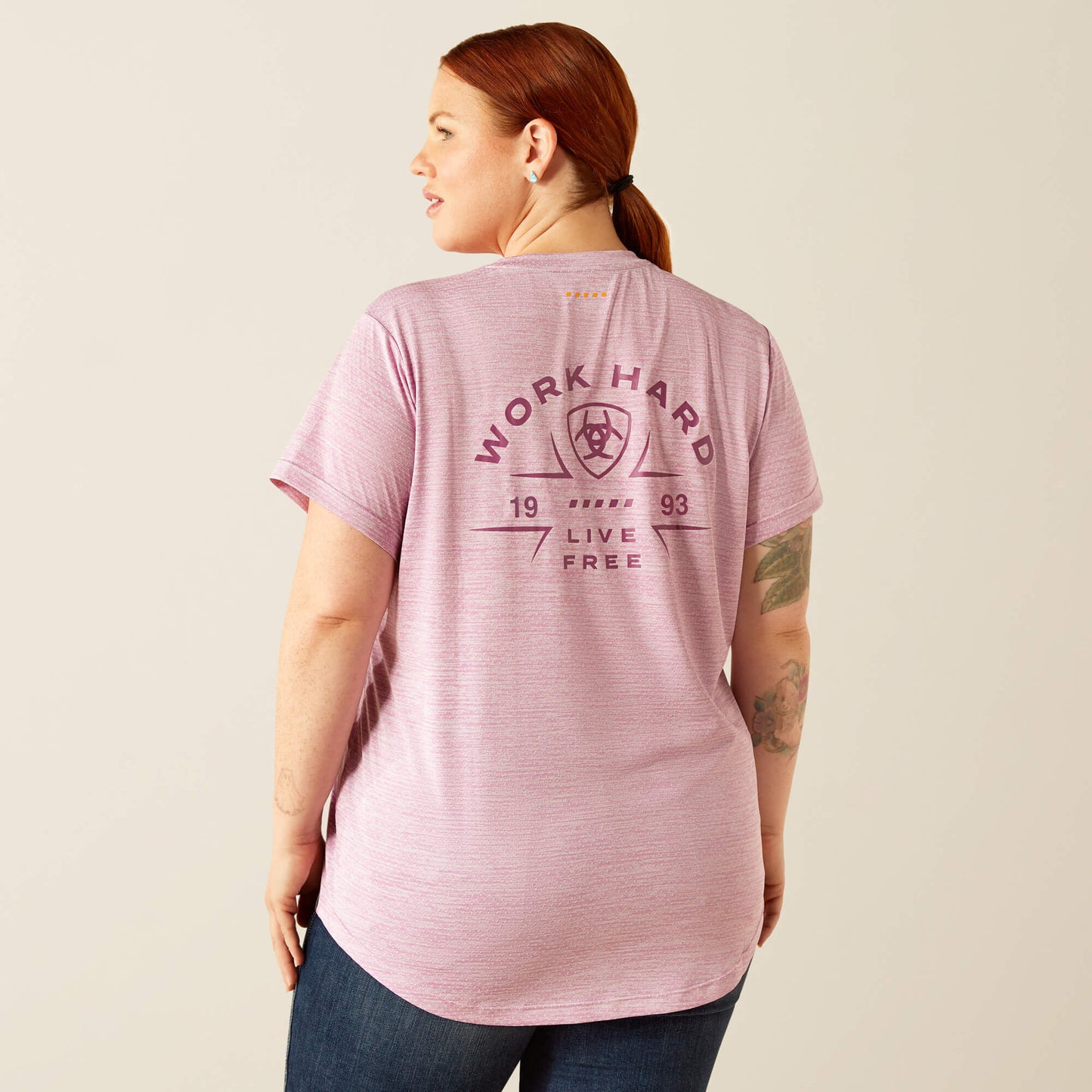 Ariat Rebar Evolution Work Hard V-Neck T-Shirt