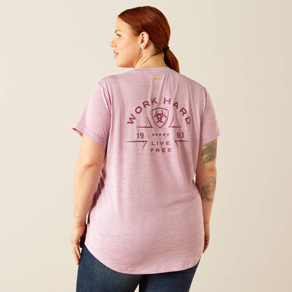 Ariat Rebar Evolution Work Hard V-Neck T-Shirt