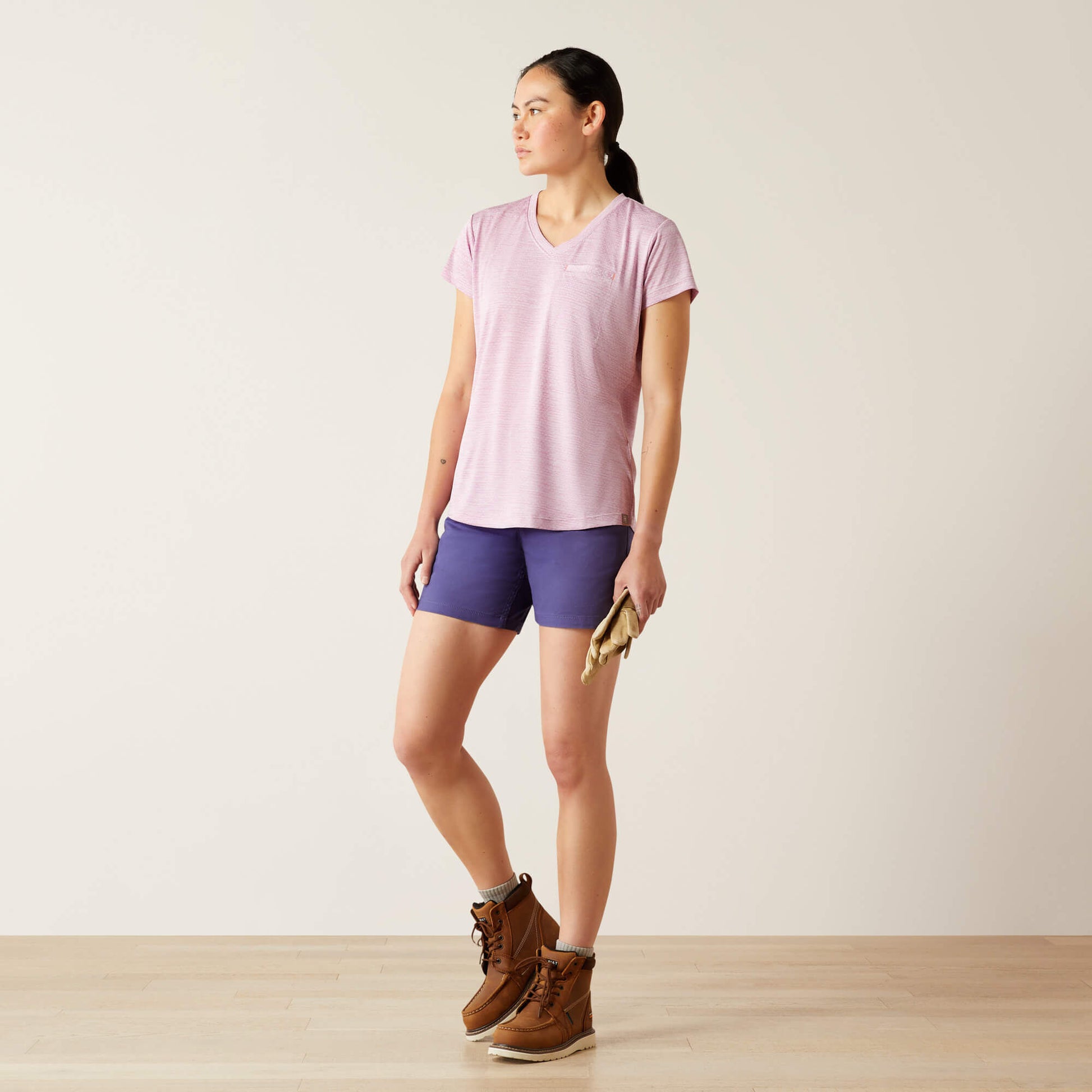 Ariat Rebar Evolution Work Hard V-Neck T-Shirt