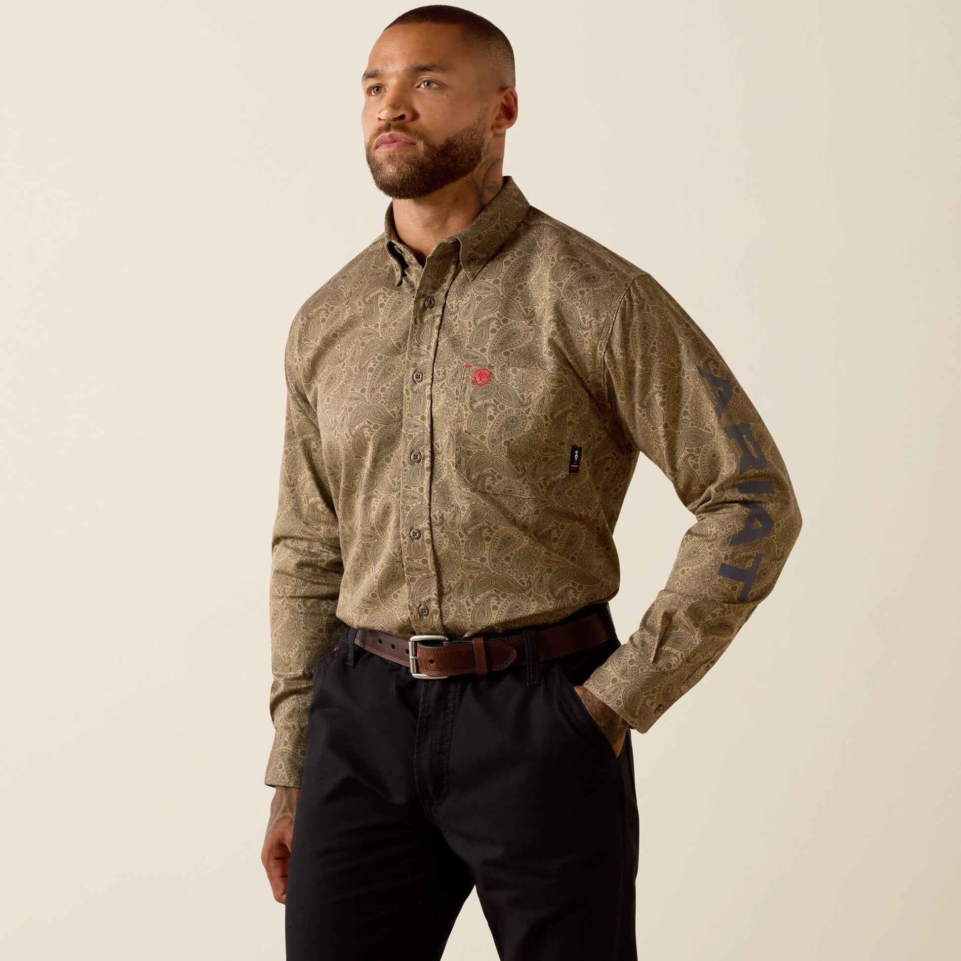 Ariat FR Gehrig Logo Work Shirt