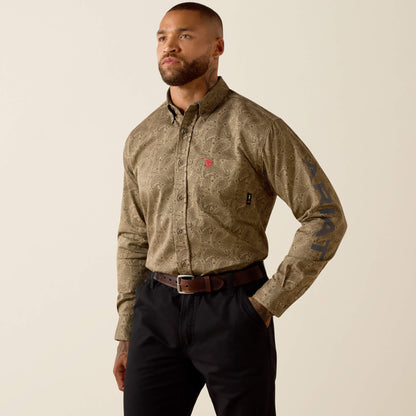 Ariat FR Gehrig Logo Work Shirt