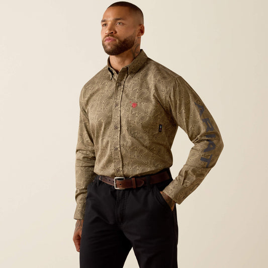 Ariat FR Gehrig Logo Work Shirt