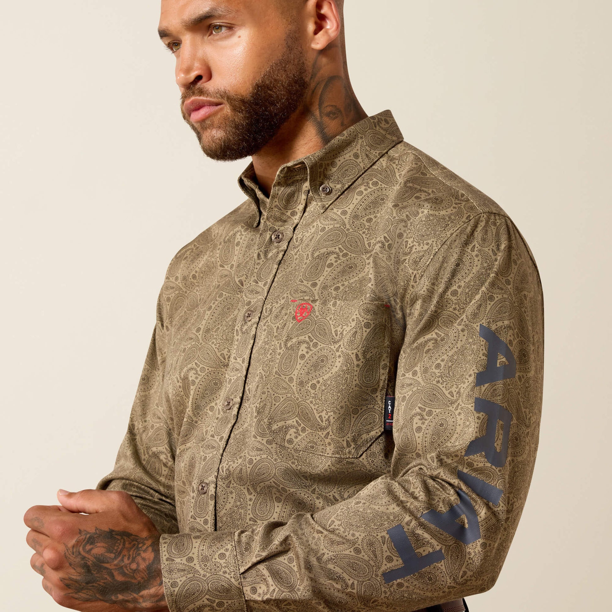 Ariat FR Gehrig Logo Work Shirt