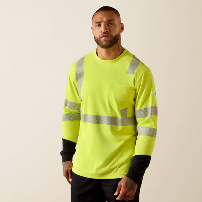 Ariat FR Hi-Vis Colorblock Long Sleeve T-Shirt