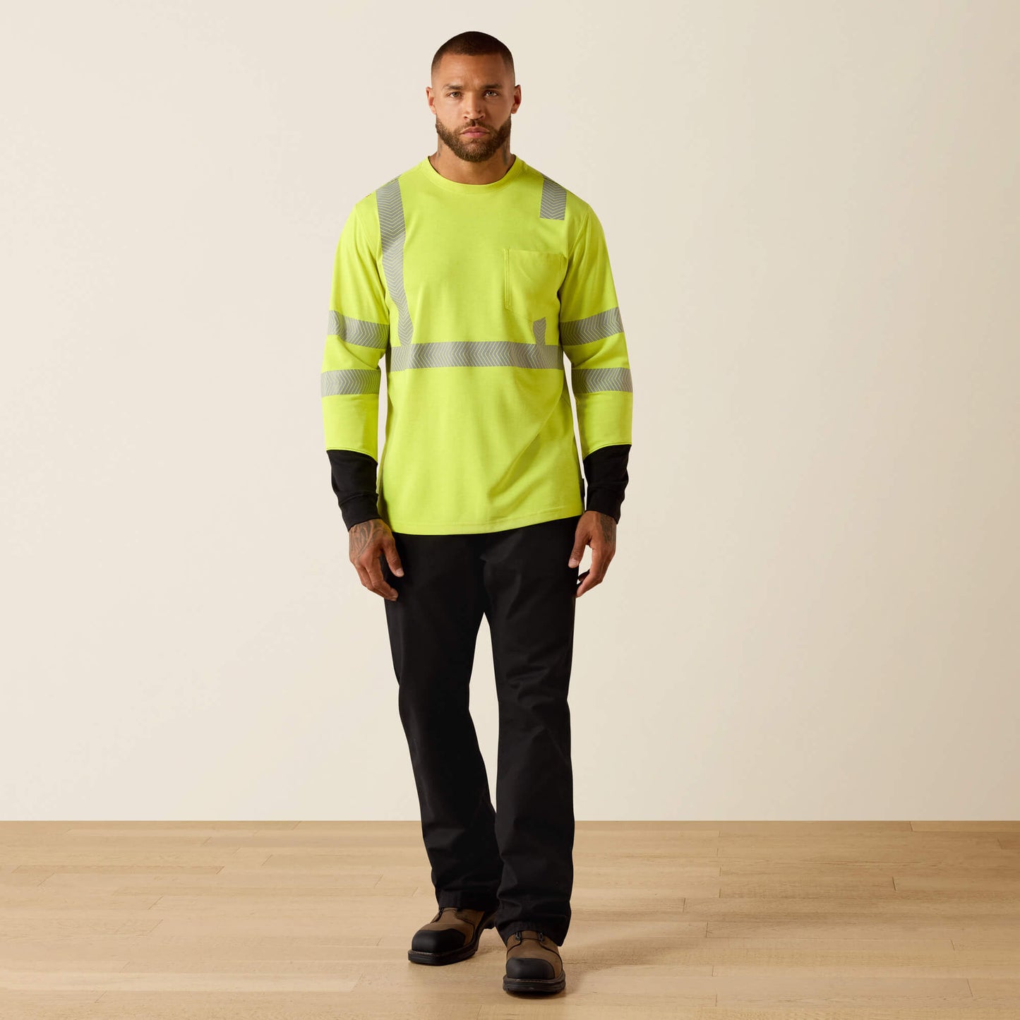 Ariat FR Hi-Vis Colorblock Long Sleeve T-Shirt
