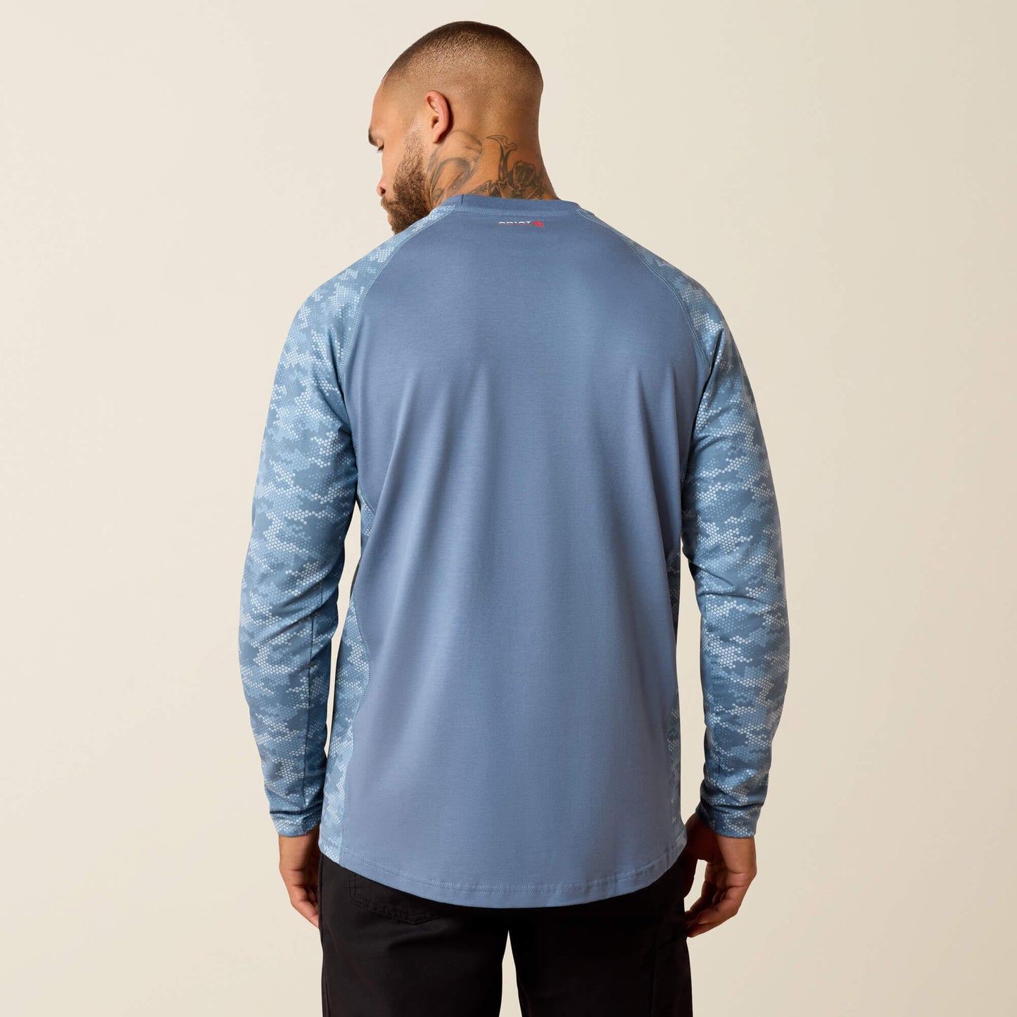 Ariat FR Stretch Camo Baseball T-Shirt