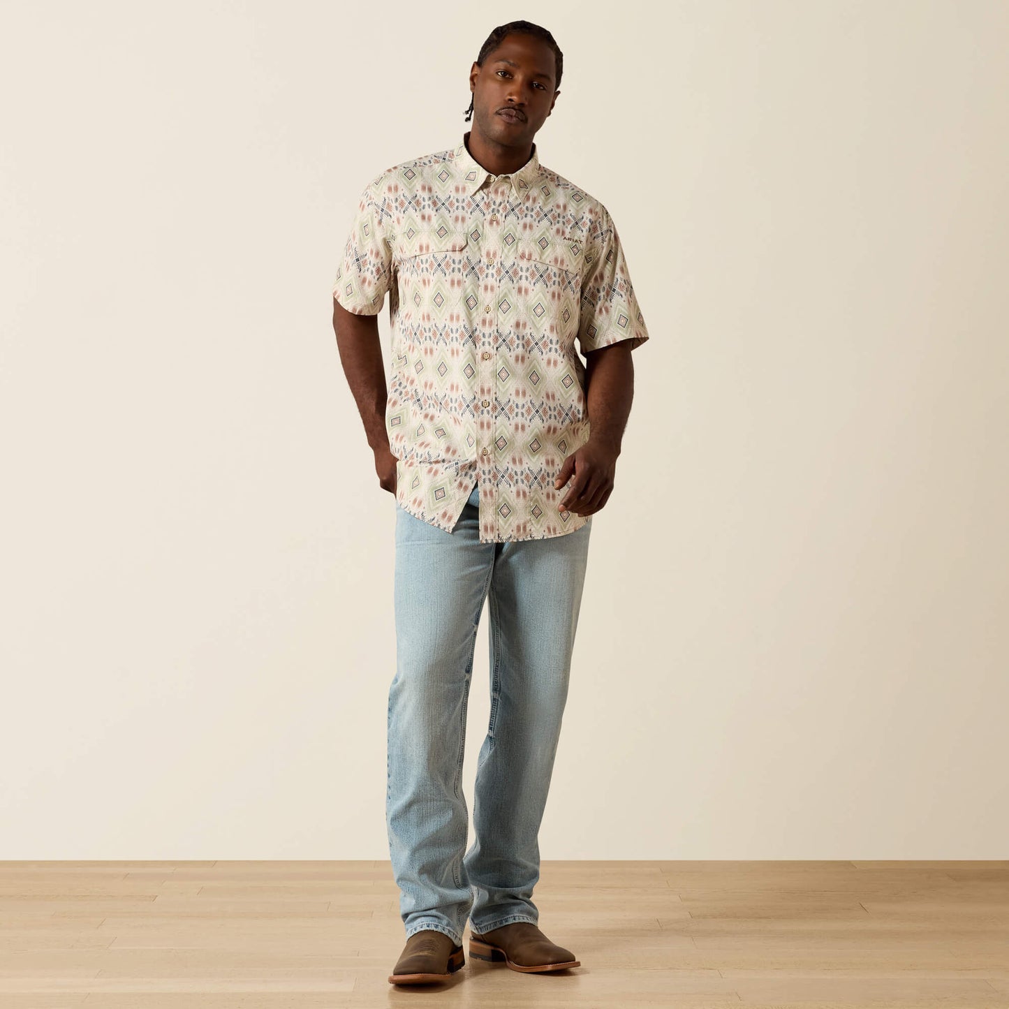 Ariat Printed VentTEK Outbound Classic Fit Shirt