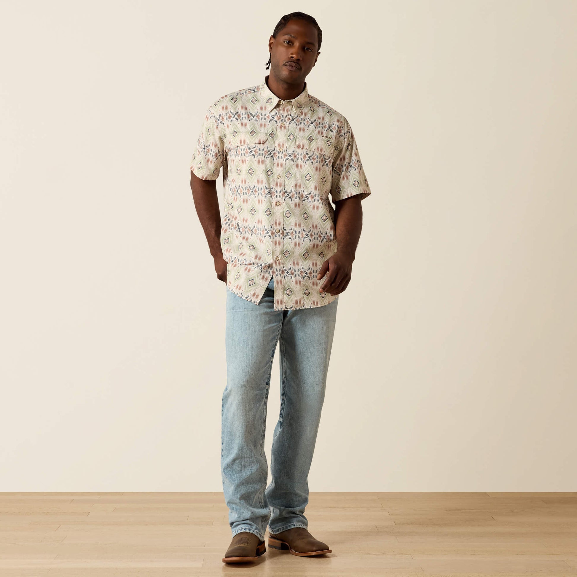 Ariat Printed VentTEK Outbound Classic Fit Shirt