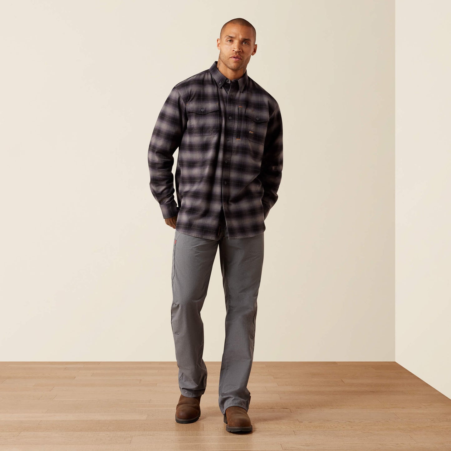 Ariat Rebar Flannel DuraStretch Work Shirt