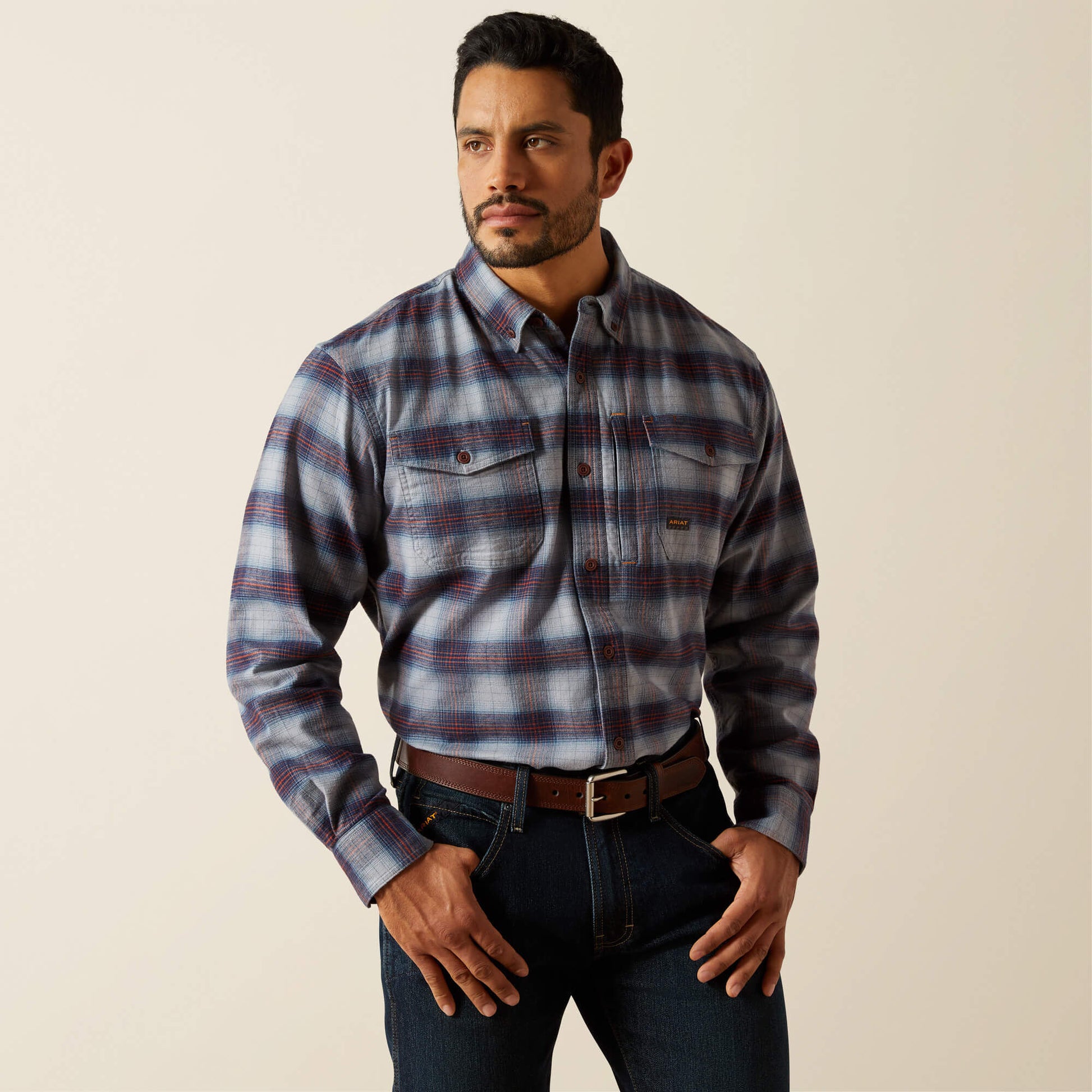 Ariat Rebar Flannel DuraStretch Work Shirt