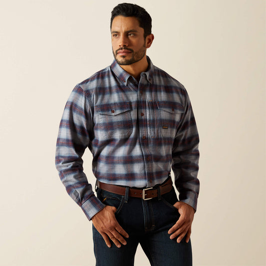 Ariat Rebar Flannel DuraStretch Work Shirt