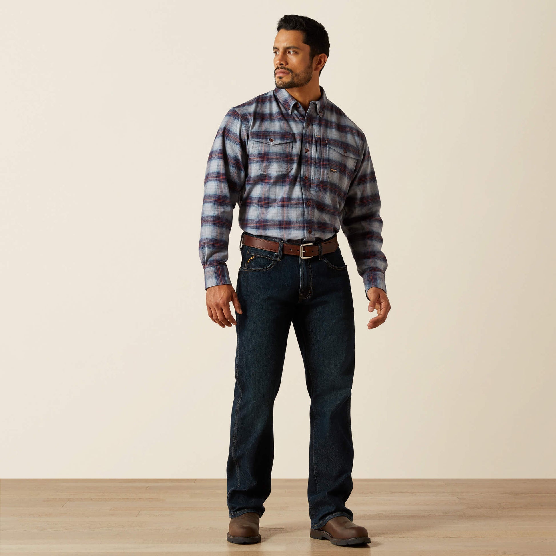 Ariat Rebar Flannel DuraStretch Work Shirt