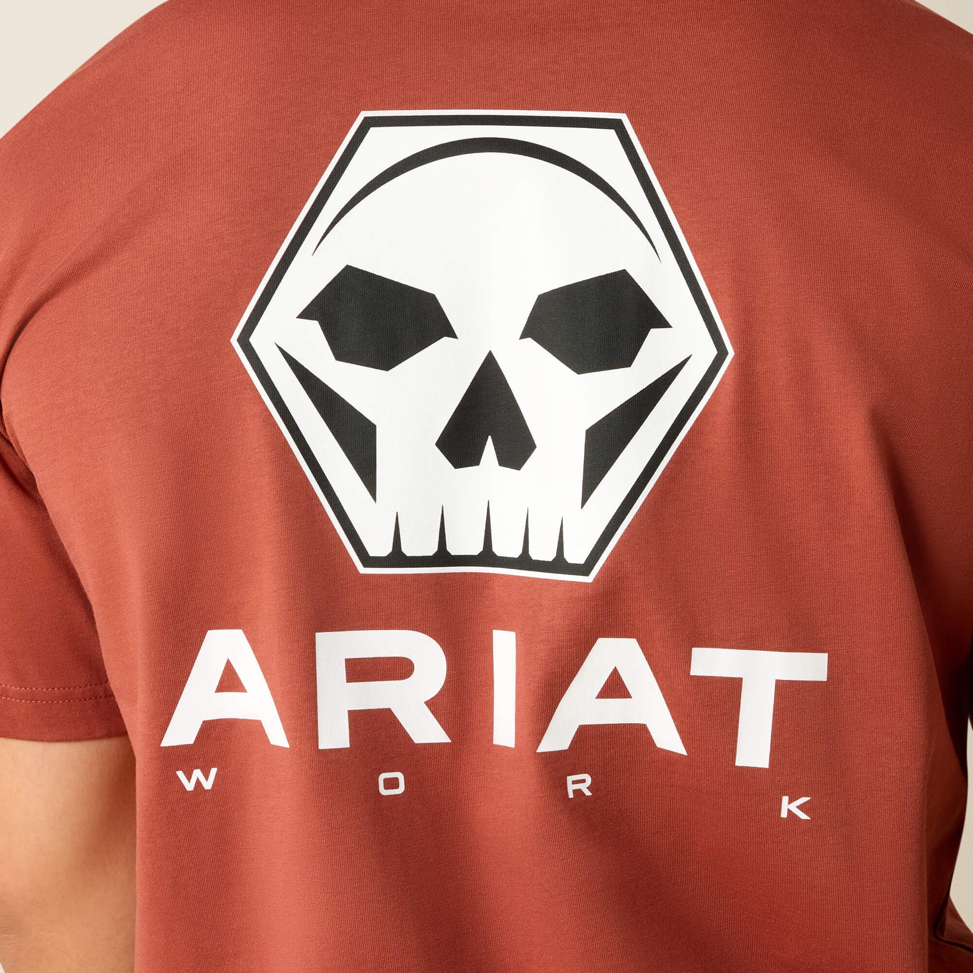 Ariat Rebar Cotton Strong Bolt Skull T-Shirt